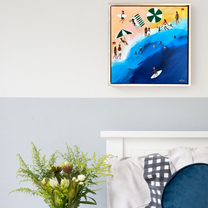 (CreativeWork) Sunday Arvo by Marnie McKnight. Acrylic. Shop online at Bluethumb.