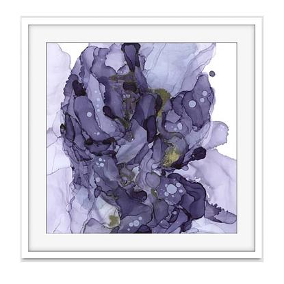 (CreativeWork) Purple loves Gold I - Limited Edition Prints Ed. 2 of 25 by Anna Ingco. Reproduction Print. Shop online at Bluethumb.