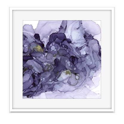 (CreativeWork) Purple loves Gold II - Limited Edition Prints by Anna Ingco. Reproduction Print. Shop online at Bluethumb.