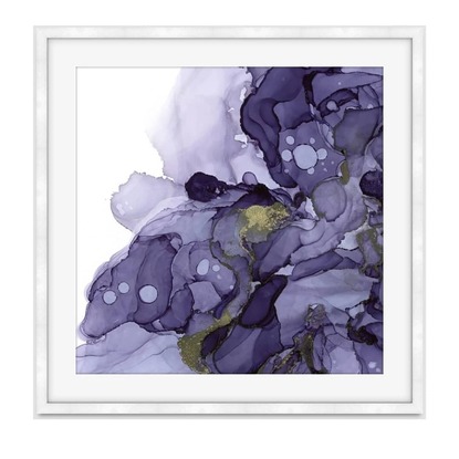 (CreativeWork) Purple loves Gold IV - Limited Edition Prints Ed. 1 of 25 by Anna Ingco. Reproduction Print. Shop online at Bluethumb.