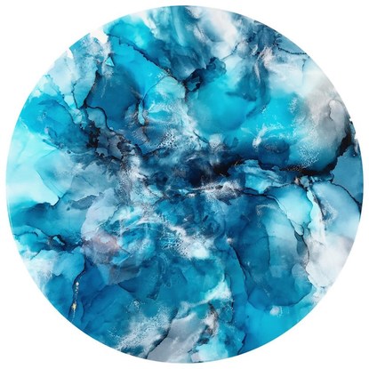 (CreativeWork) Into The Blue  -Mixed Media Resin Art by Tahliah Daubert. Mixed Media. Shop online at Bluethumb.