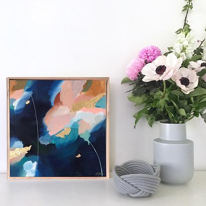 (CreativeWork) Tranquil Prism by Marnie McKnight. Acrylic. Shop online at Bluethumb.