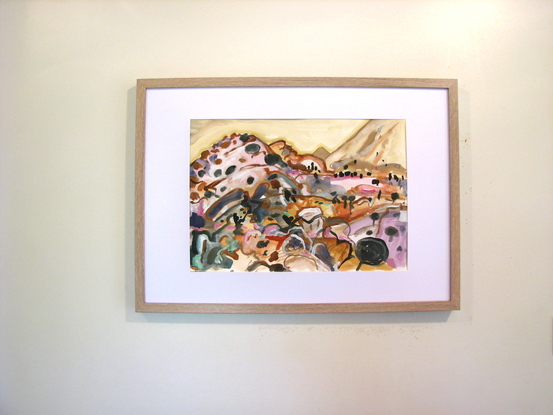 (CreativeWork) Hill with Cairn #6 by Suzannah Jones. Other Media. Shop online at Bluethumb.