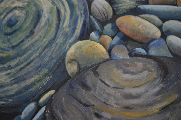 (CreativeWork) Gros Morne 6 by Caroline McKay. Oil. Shop online at Bluethumb.