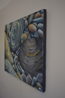 (CreativeWork) Gros Morne 6 by Caroline McKay. Oil. Shop online at Bluethumb.