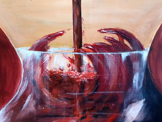 (CreativeWork) THIRST Acrylic Painting on Canvas   by Suzana Dancks. Acrylic. Shop online at Bluethumb.