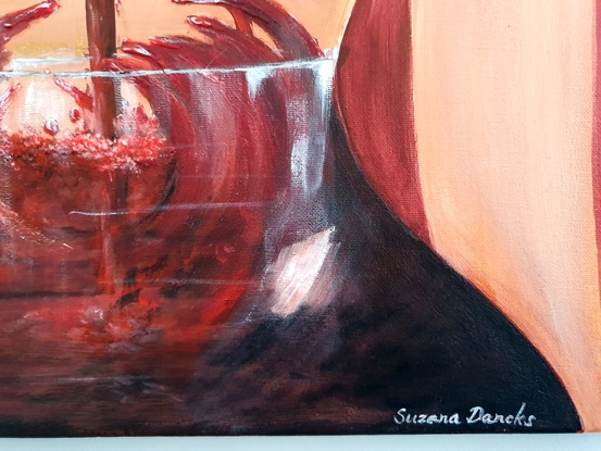 (CreativeWork) THIRST Acrylic Painting on Canvas   by Suzana Dancks. Acrylic. Shop online at Bluethumb.