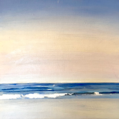 (CreativeWork) Meditation by Louise Jackson. Oil. Shop online at Bluethumb.