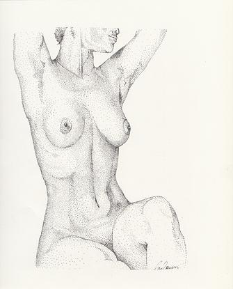 (CreativeWork) Venus  by Eve Cross. Drawing. Shop online at Bluethumb.