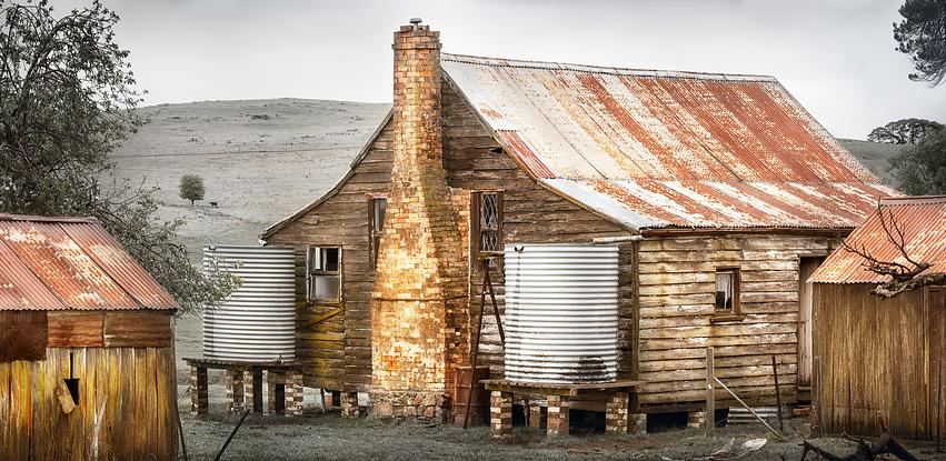 (CreativeWork) The Settler's Cottage Ed. 1 of 50 by Tony Lopes. Photograph. Shop online at Bluethumb.