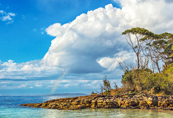 (CreativeWork) Sun Shower at Green Patch Ed. 1 of 50 by Tony Lopes. Photograph. Shop online at Bluethumb.