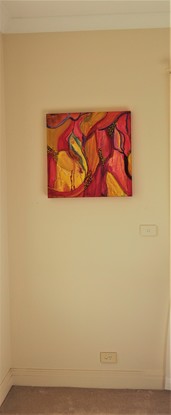 (CreativeWork) Fecundity by Deborah Webb. Acrylic. Shop online at Bluethumb.