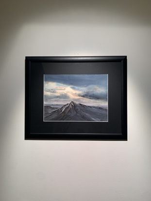 (CreativeWork) Mountain by zijin liu. Watercolour. Shop online at Bluethumb.