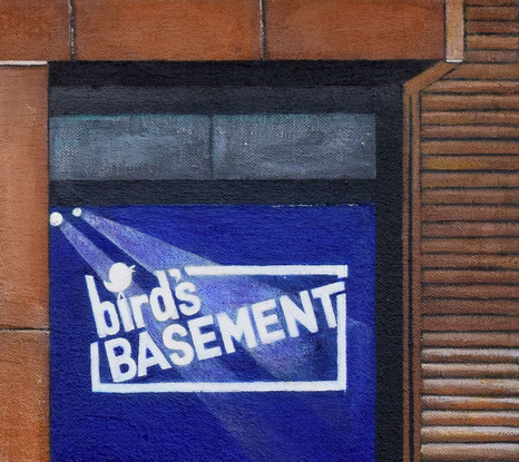 (CreativeWork) Bird's Basement AM by Pauline Bailey. Acrylic. Shop online at Bluethumb.