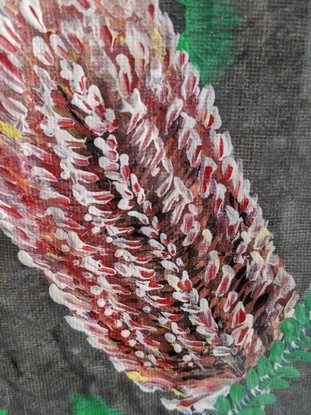 (CreativeWork) Banksia by Rucha Harshe. Acrylic. Shop online at Bluethumb.