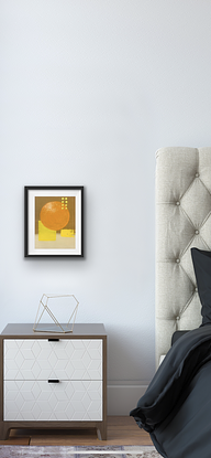 (CreativeWork) Colour study: Tuscan sun by Lizzie Bott. Acrylic. Shop online at Bluethumb.