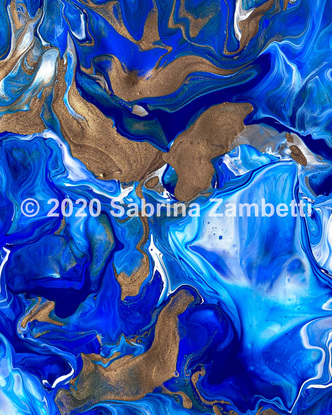 (CreativeWork) Into the Storm by Sabrina Zambetti. Acrylic. Shop online at Bluethumb.