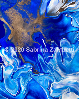 (CreativeWork) Into the Storm by Sabrina Zambetti. Acrylic. Shop online at Bluethumb.