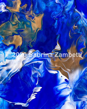 (CreativeWork) Into the Storm by Sabrina Zambetti. Acrylic. Shop online at Bluethumb.