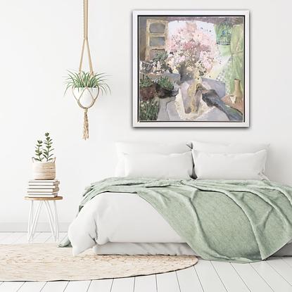 (CreativeWork) Feels like forever by jie zhou. Oil. Shop online at Bluethumb.