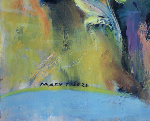 Western Australia' Kimberley region  landscape abstract painting. , Broome story .