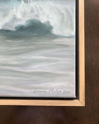 (CreativeWork) Serenity by Laura Phillips. Oil. Shop online at Bluethumb.