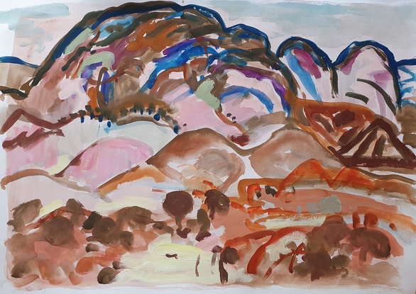 (CreativeWork) On the Edge of the Flinders Ranges #4 by Suzannah Jones. Other Media. Shop online at Bluethumb.