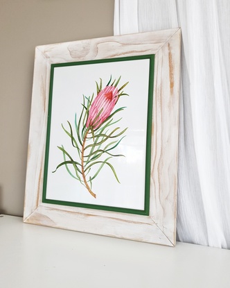 (CreativeWork) Protea by Natalia Basalaeva. Other Media. Shop online at Bluethumb.