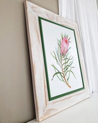 (CreativeWork) Protea by Natalia Basalaeva. Other Media. Shop online at Bluethumb.